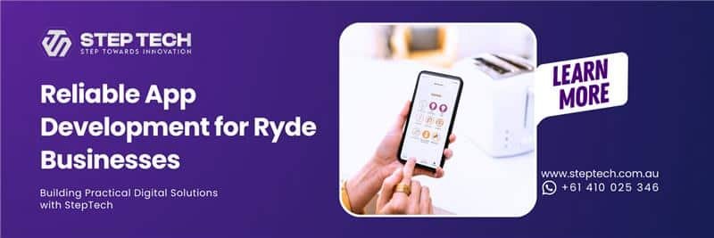 mobile app development service in Ryde